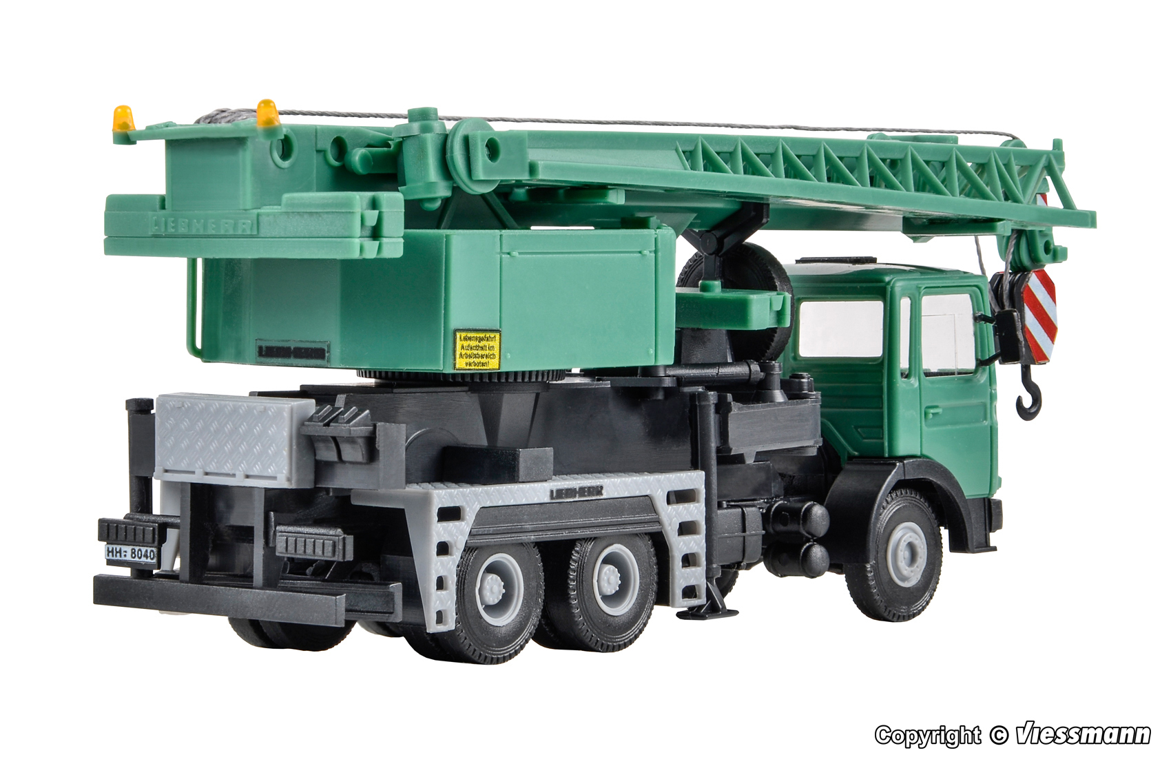 Kibri 15210 HO規 SchwarzBau 三軸起重機