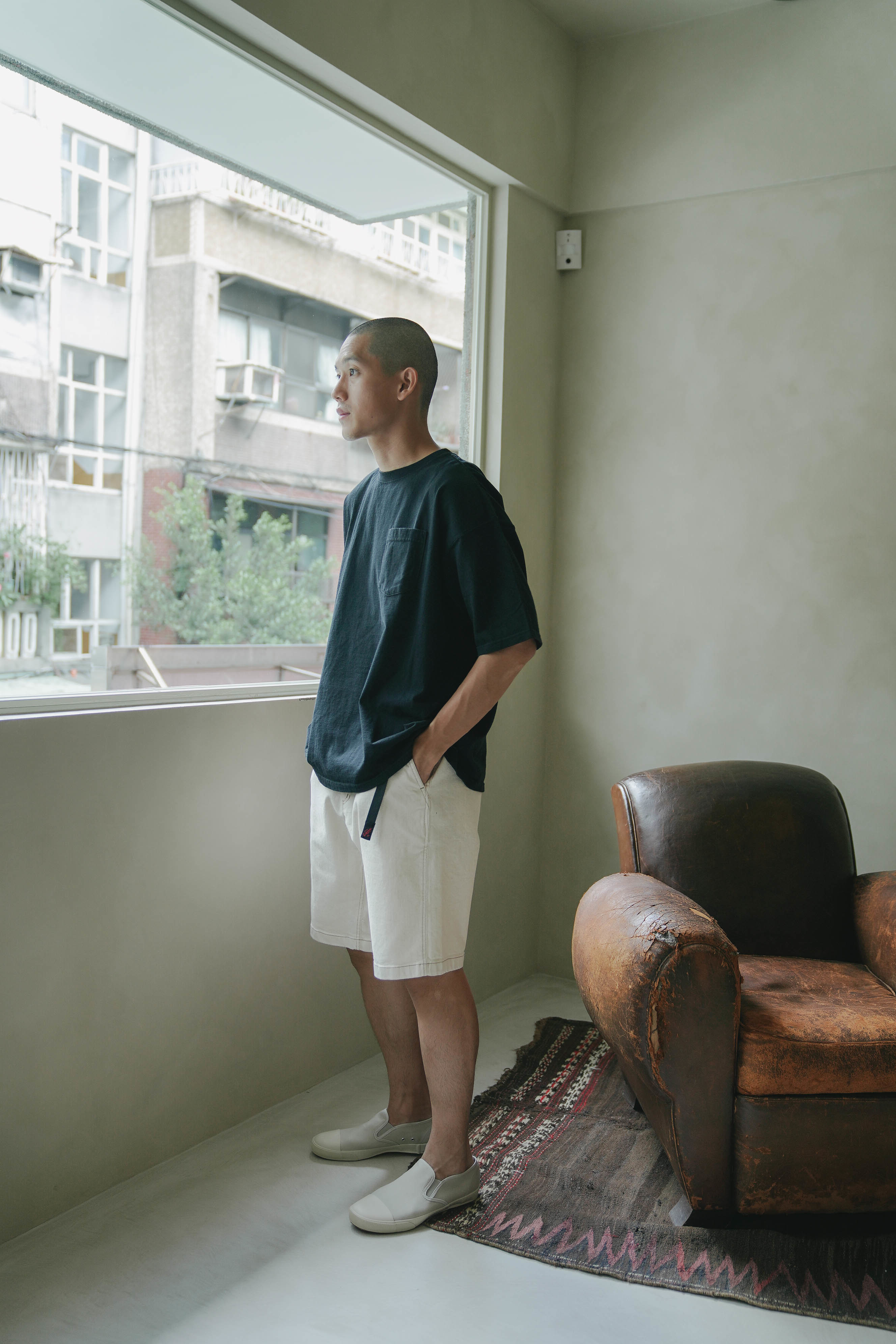 GOODWEAR BIG FIT 寬版口袋上衣 (三色)