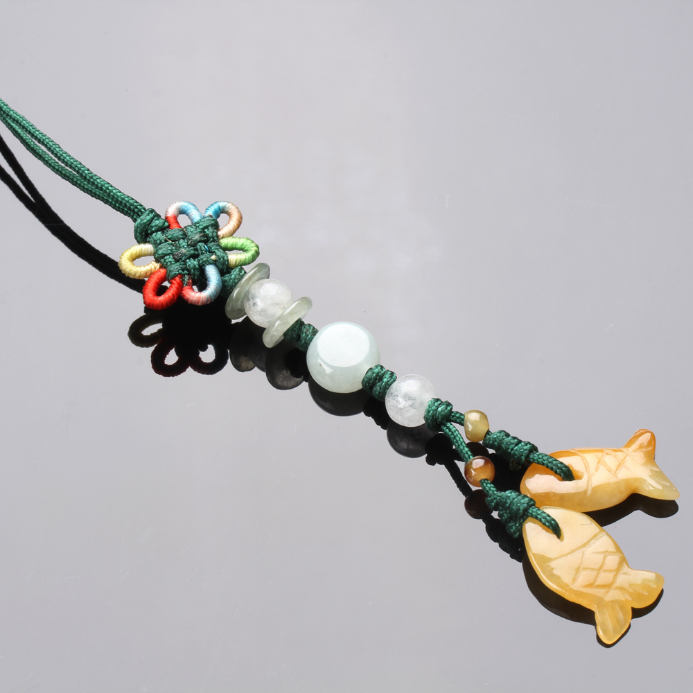 【雅紅珠寶】好事成雙緬甸翡翠玉墜子-吊飾/項鍊-C0008