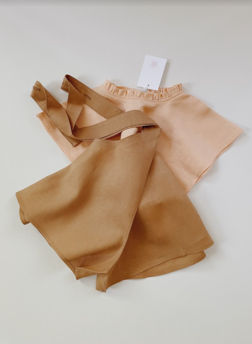 CHILDREN OF LETO   Y字吊帶褲 The Buster Romper 駝色