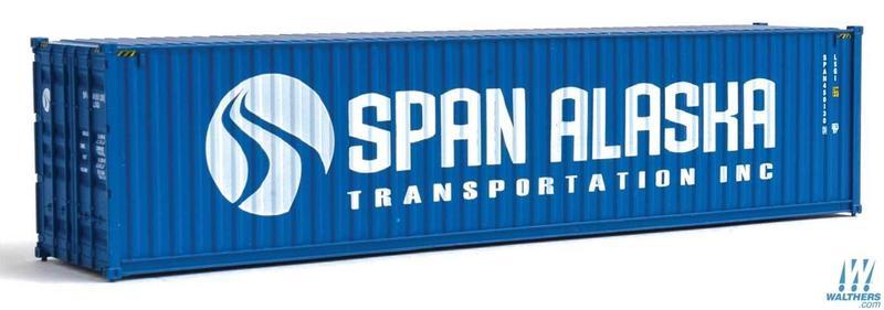 SceneMaster 949-8273 HO規 SPAN ALASKA 40呎 貨櫃 藍