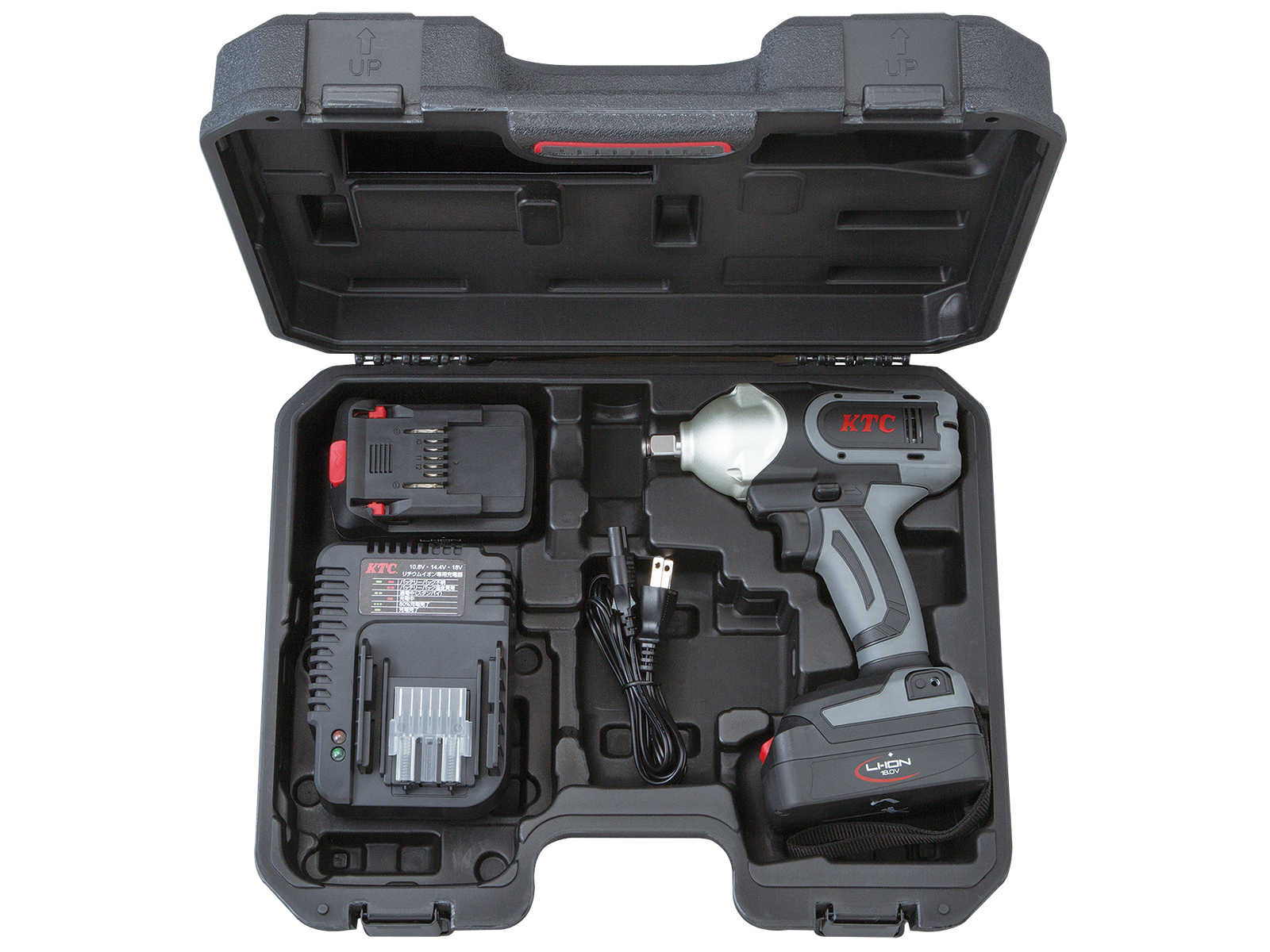 KTC 12.7sq. 無線鋰電衝擊扳手套裝 (JTAE411A)