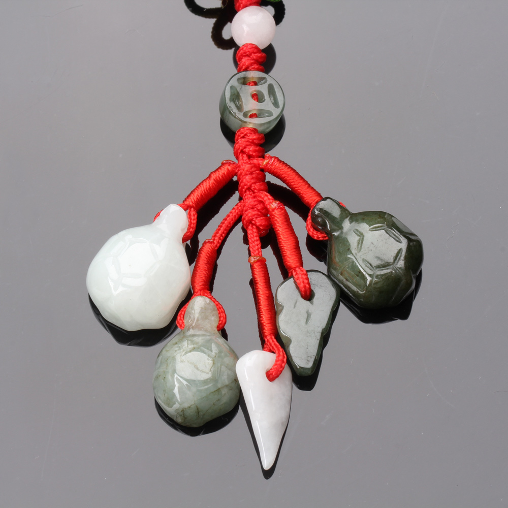 【雅紅珠寶】滿載而歸緬甸翡翠玉墜子-吊飾/項鍊-C0012