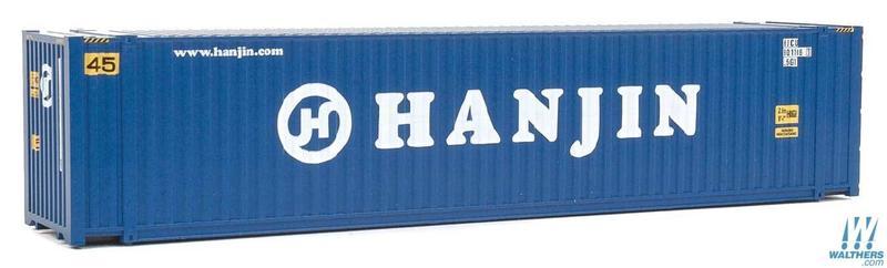 SceneMaster 949-8561 HO規 HANJIN 45呎 CIMC 貨櫃 藍