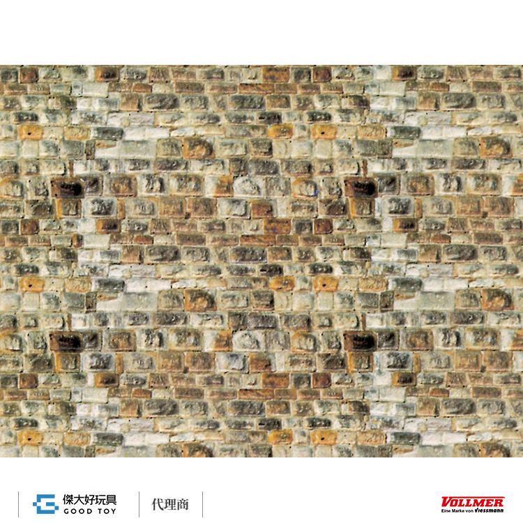 Vollmer 47363 (N) 紙牆卡-砂岩 (25x12.5 cm)