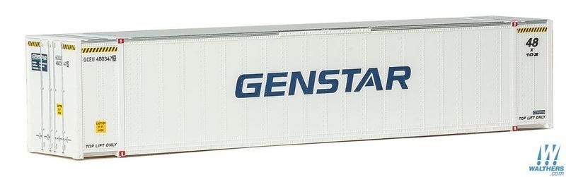 SceneMaster 949-8471 HO規 GENSTAR 48呎 貨櫃.白
