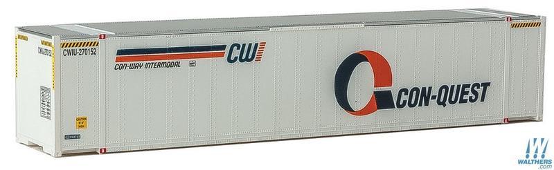 SceneMaster 949-8469 HO規 CON-QUEST 48呎 貨櫃.白