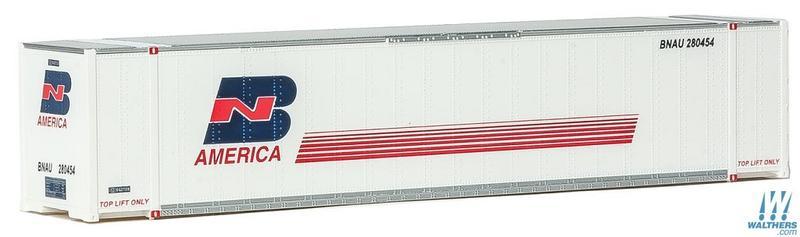 SceneMaster 949-8467 HO規 BN AMERICA 48呎 貨櫃.白