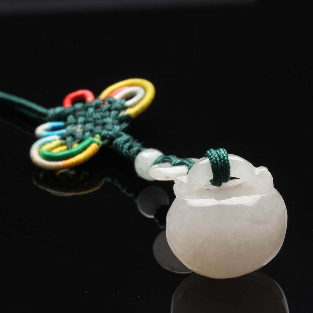 【雅紅珠寶】暮鼓晨鐘緬甸玉墜子-吊飾/項鍊-C0016