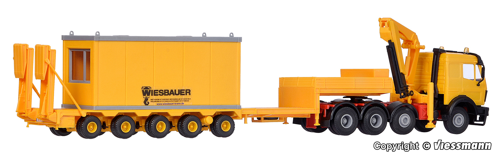 Kibri 13578 HO規 低裝載拖車