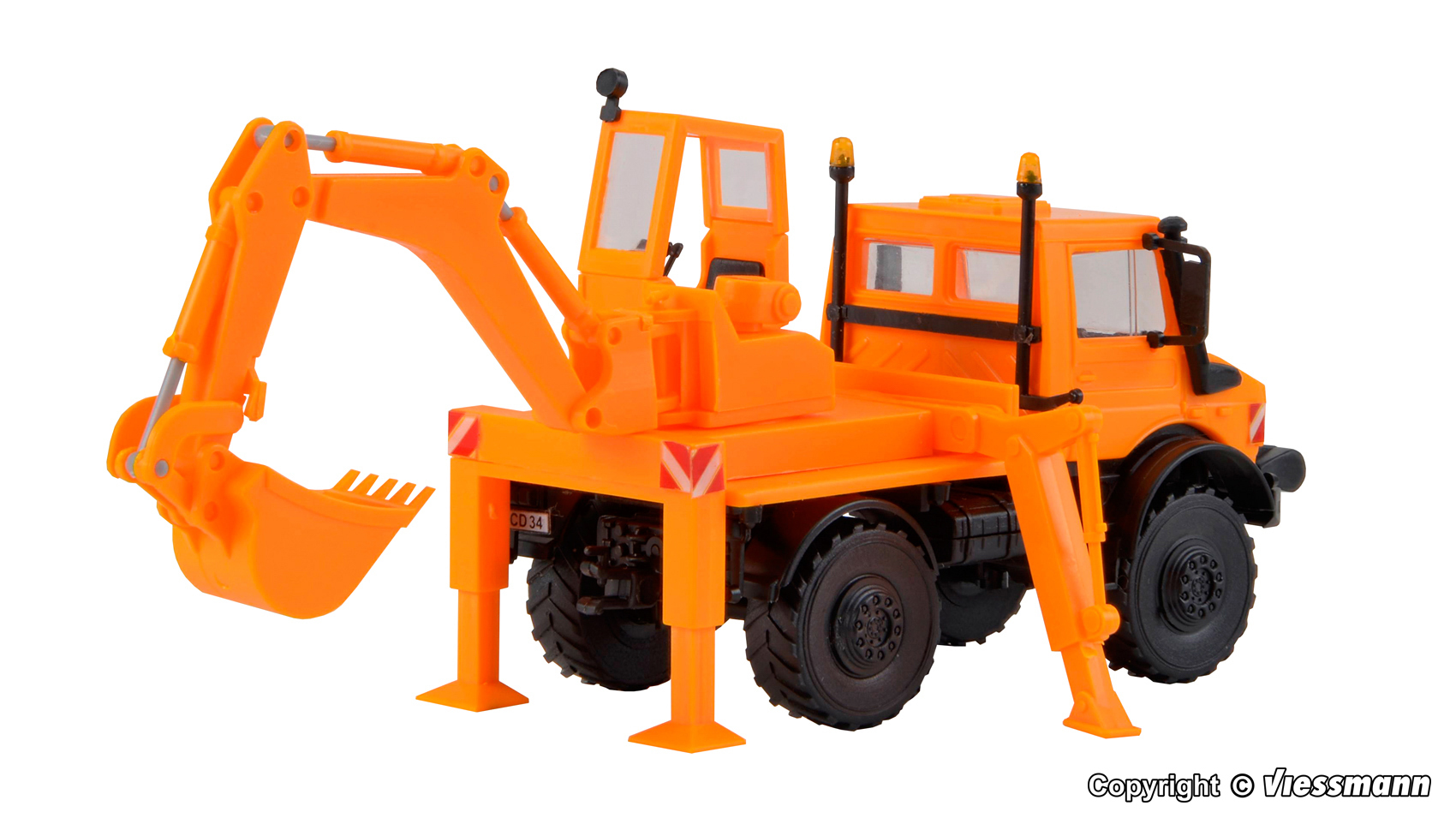 特價 Kibri 18480 HO規 卡車挖土機