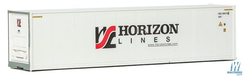 SceneMaster 949-8362 HO規 HORIZON LINE 40呎 冷凍貨櫃 白