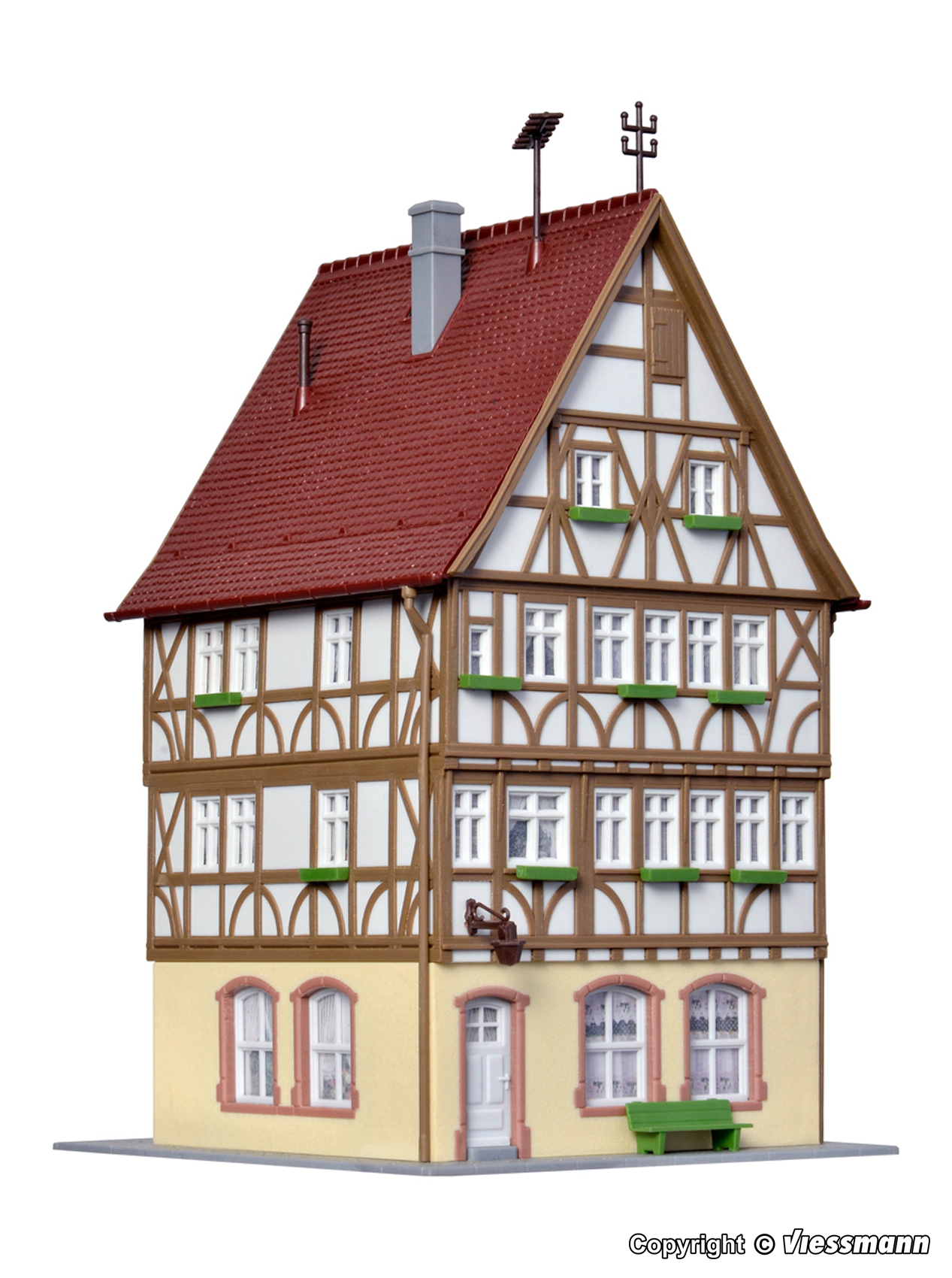Kibri 38903 HO規 米爾滕貝格半木結構的房子 套件