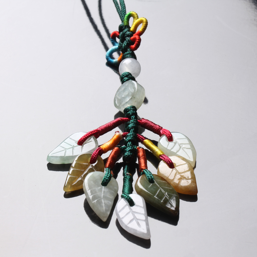 【雅紅珠寶】事業有成學業順利夜夜致富冰種緬甸玉墜子-吊飾/項鍊-C0021