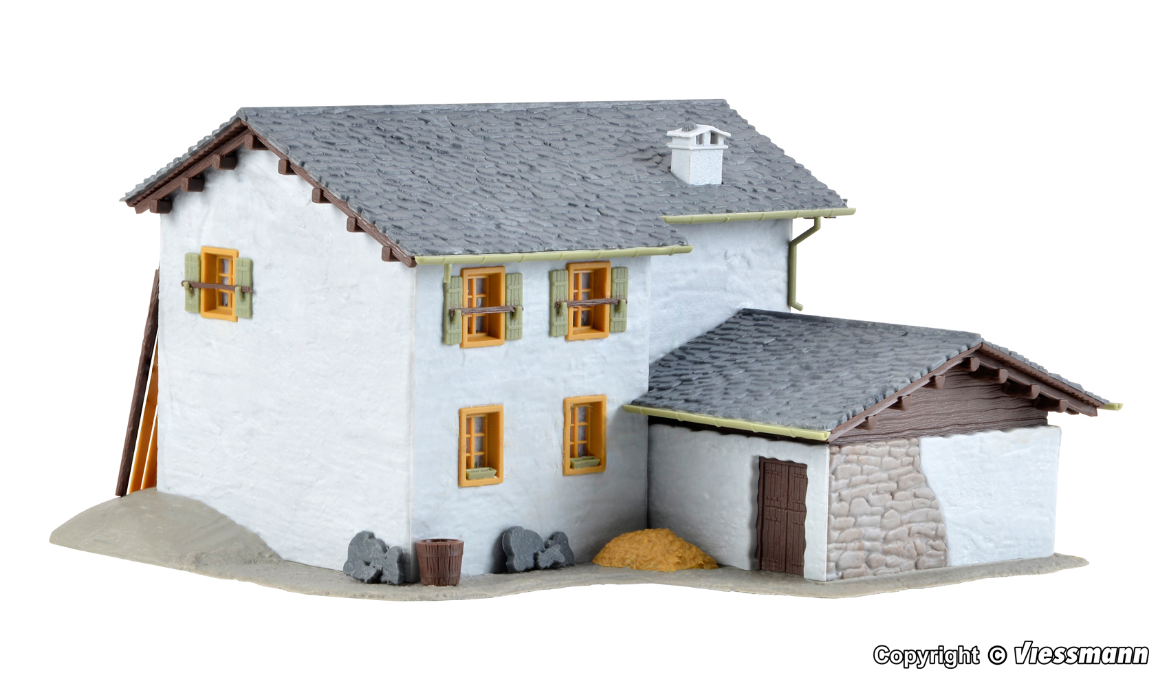 Kibri 38810 HO scale, Berghaus Fextal