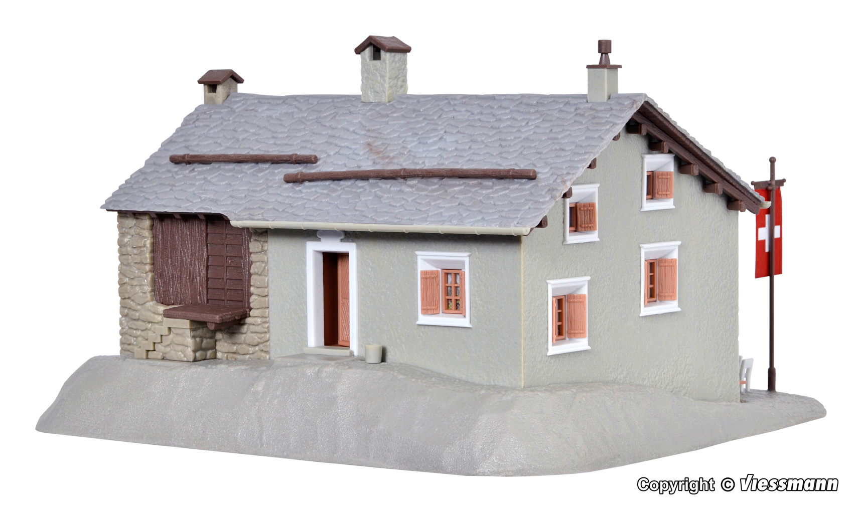 Kibri 38811 HO scale, Mountain Hotel Steinbock