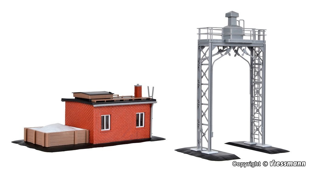 Kibri 39418 HO scale, Sanding tower plant