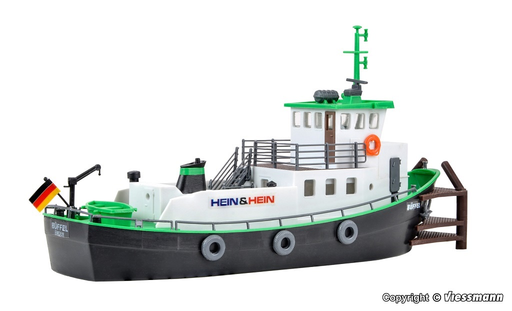 Kibri 38520 HO規 Push boat 拖船