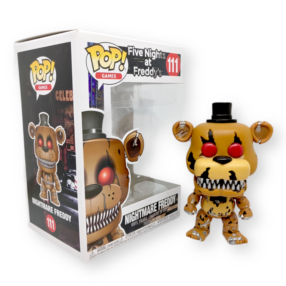 FUNKO POP<玩具熊的五夜後宮>噩夢佛萊迪 -No.111