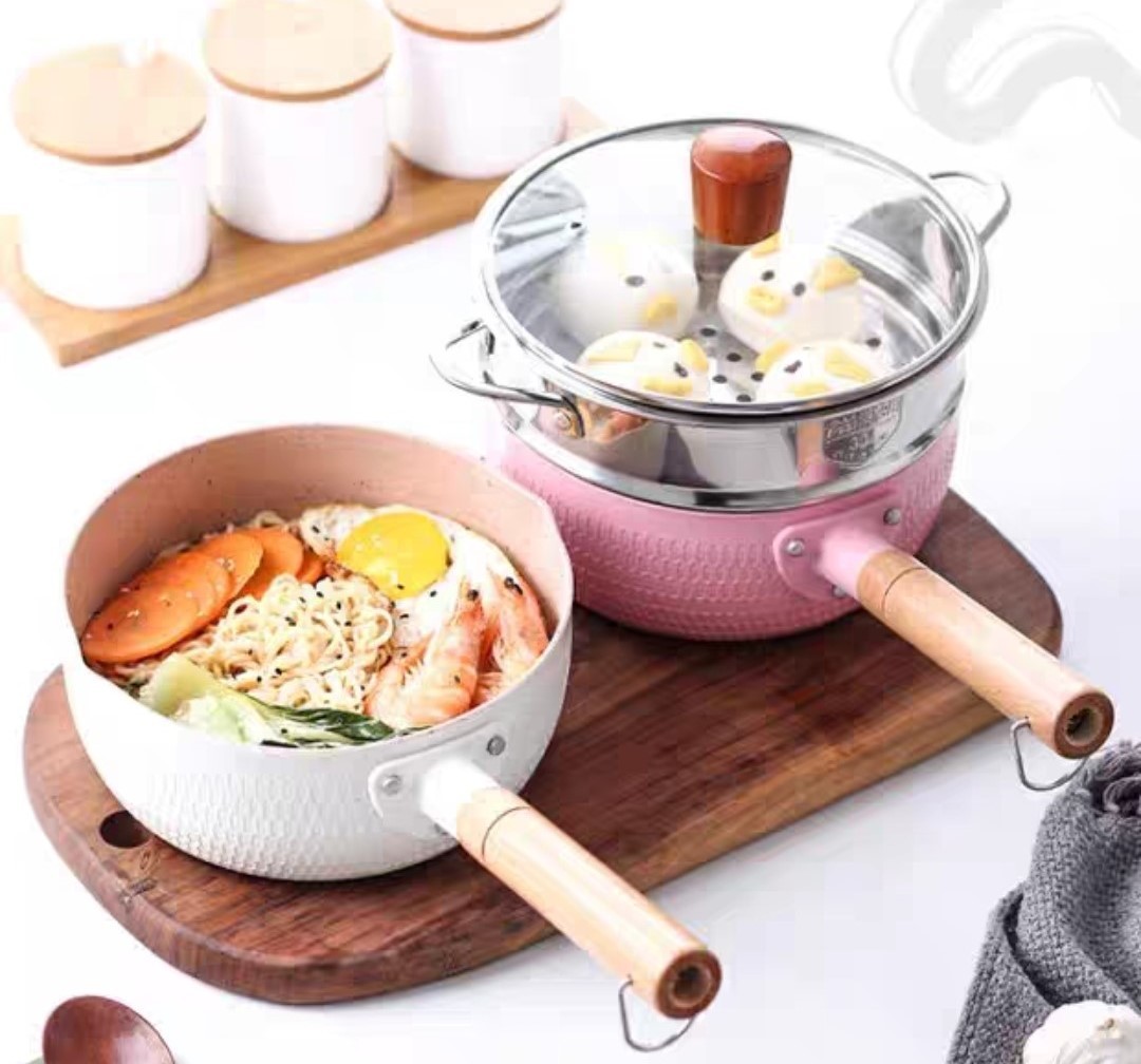 日式美型不沾黏雪平鍋