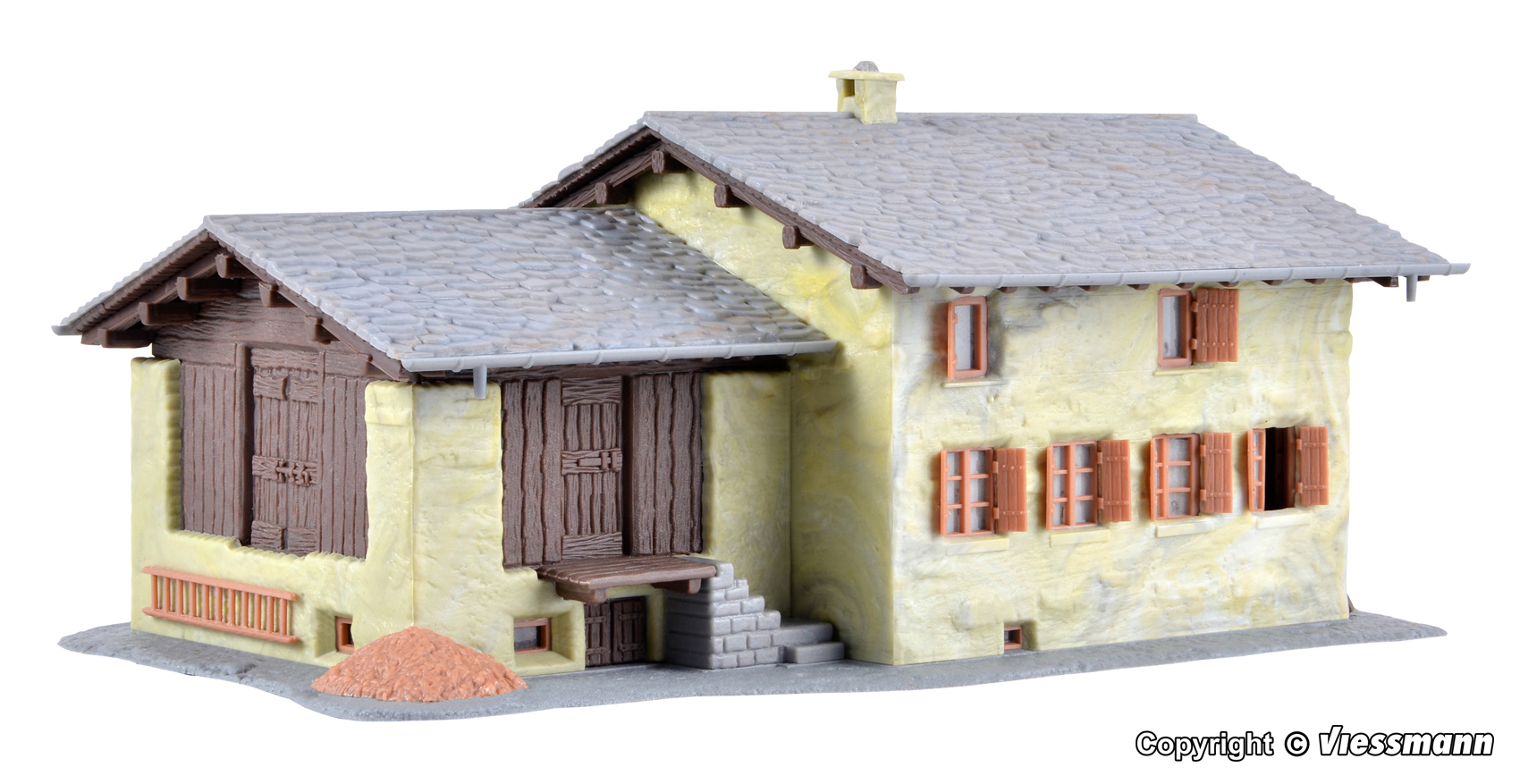 Kibri 38809 HO scale, Berghaus Palu in Grevasalvas