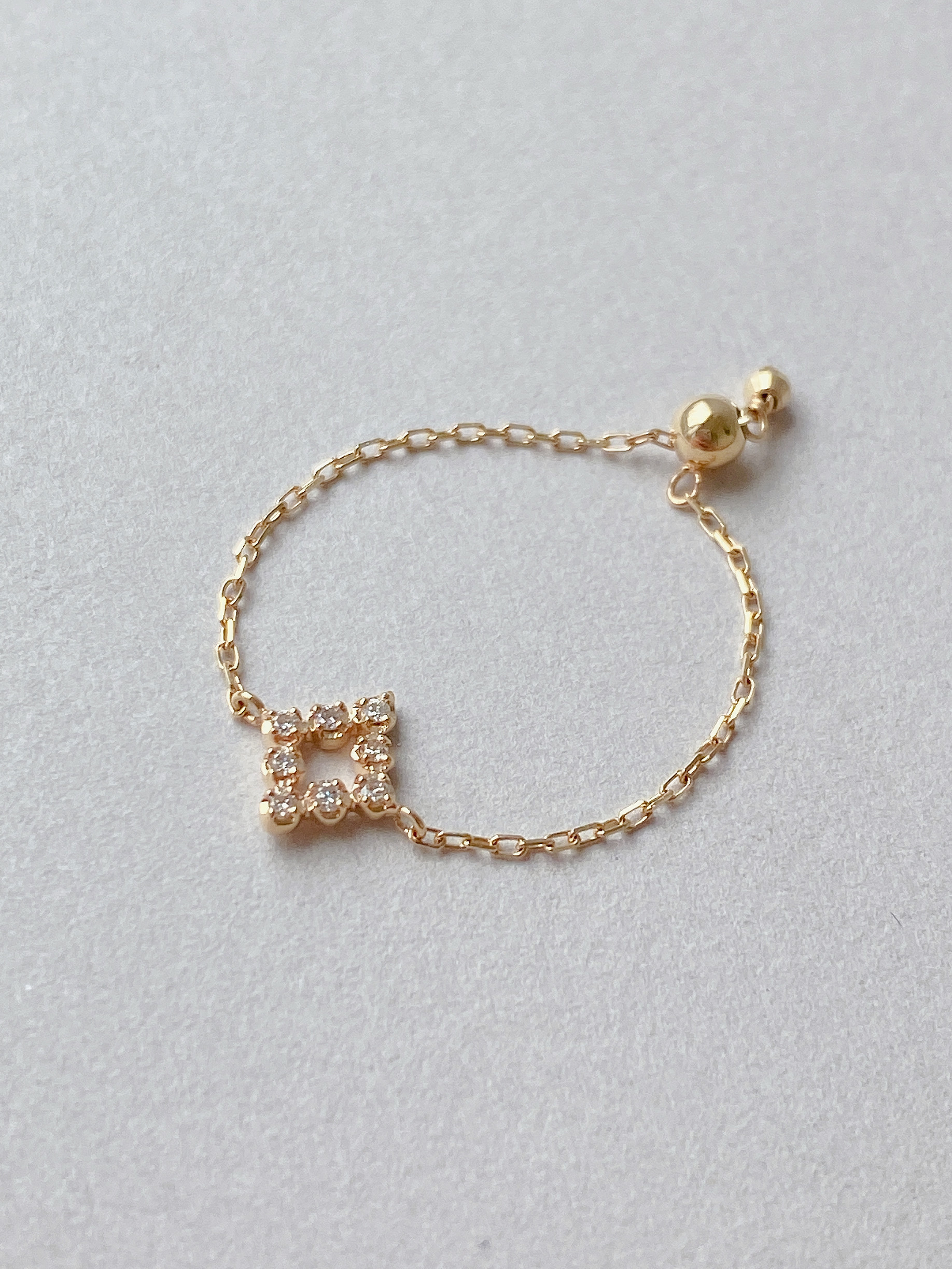 Element Gorgeous 菱形鍊戒