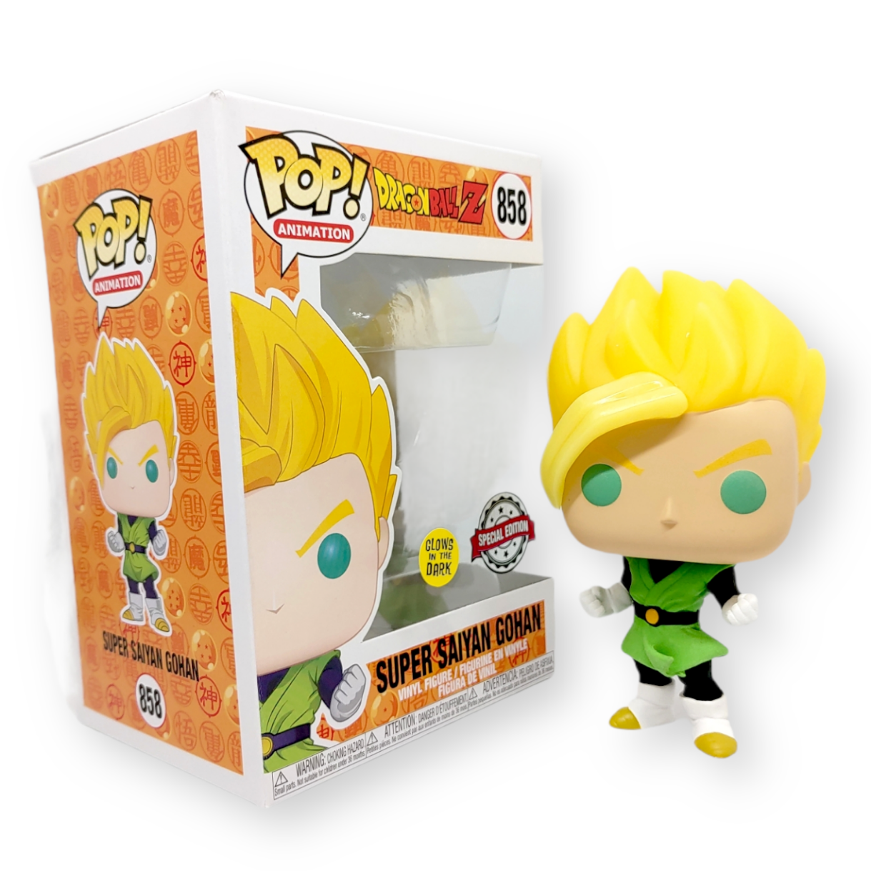 FUNKO POP<龍珠Z>超級撒亞人2悟飯(布歐篇)(夜光版)-No.858