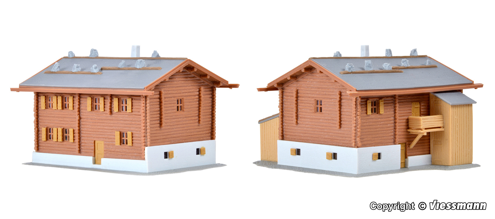 Kibri 37030 N規 Rural houses 鄉村房屋 (2pcs)