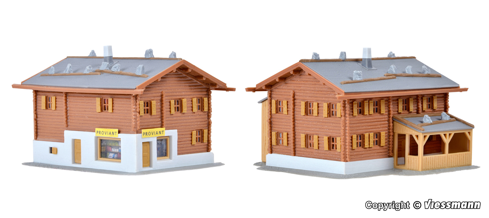 Kibri 37030 N規 Rural houses 鄉村房屋 (2pcs)