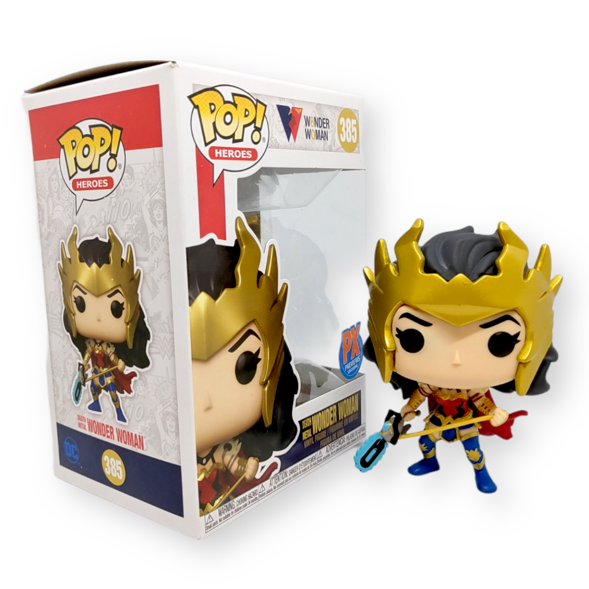 FUNKO POP<神奇女俠>神奇女俠(死亡金屬)-No.385