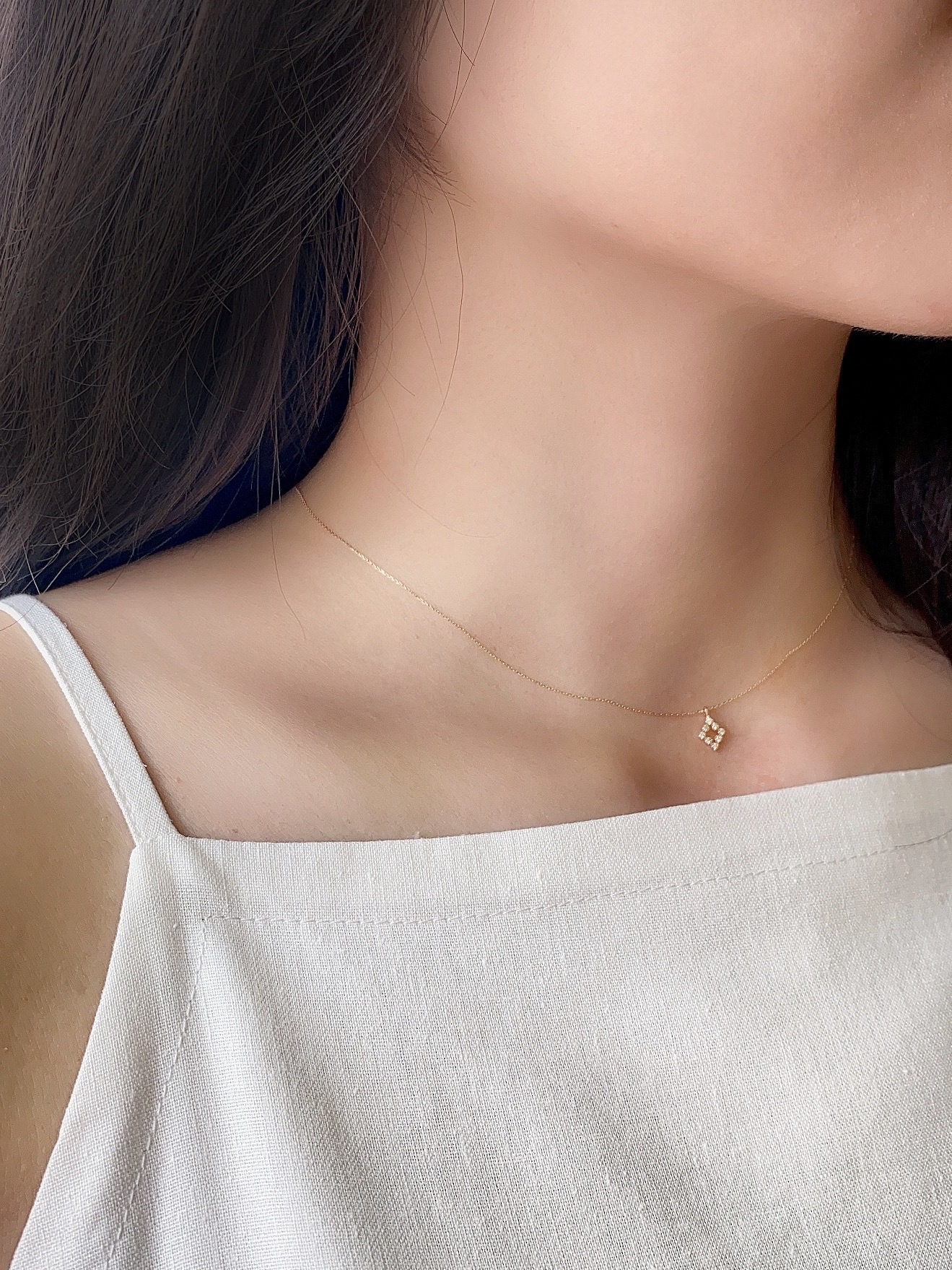 Element Gorgeous 菱形項鍊