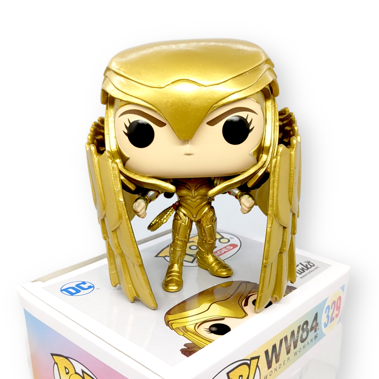 FUNKO POP<神奇女俠1984>神奇女俠(金甲)-No.329