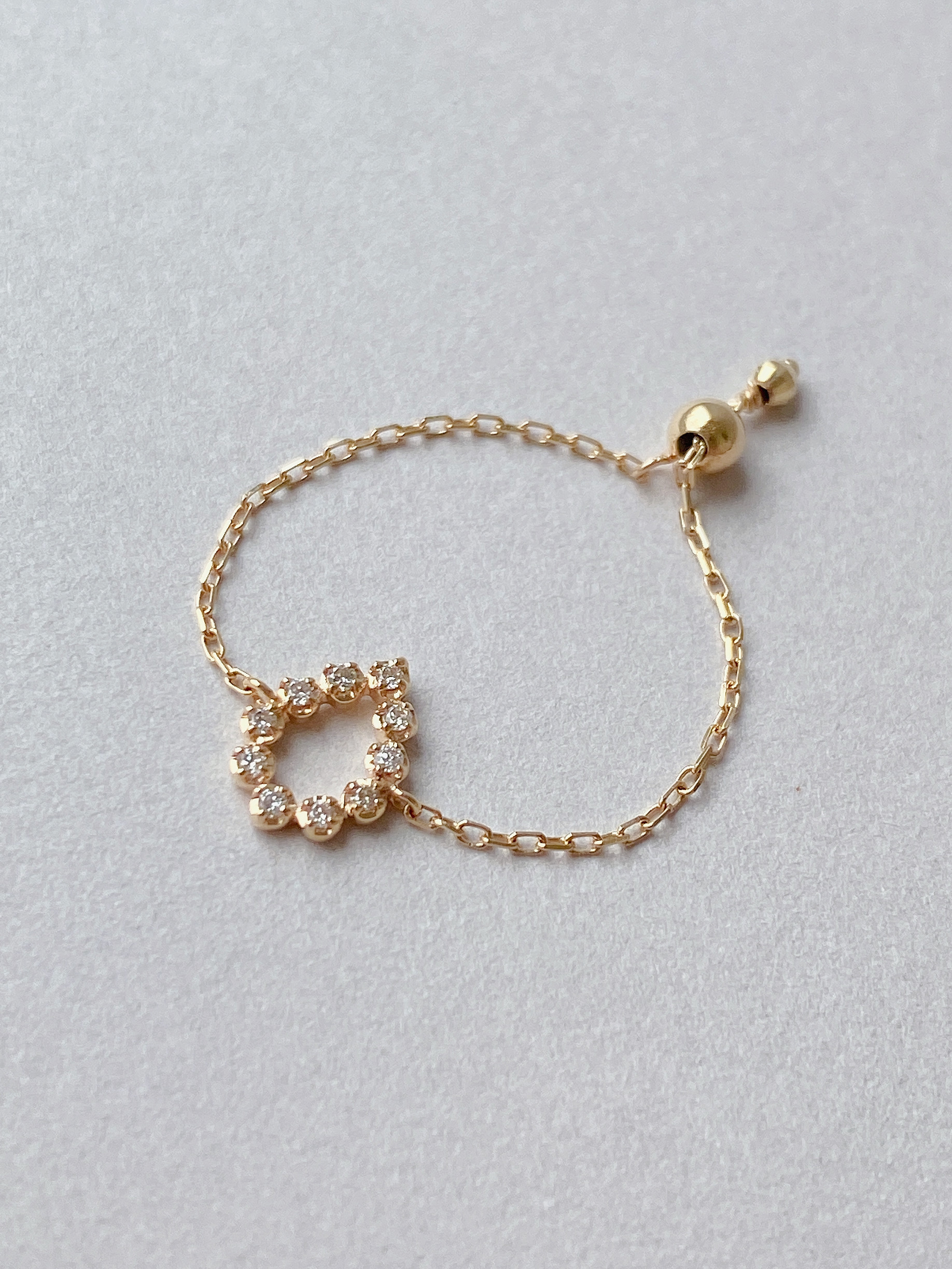 Element Elegant 梨形鍊戒