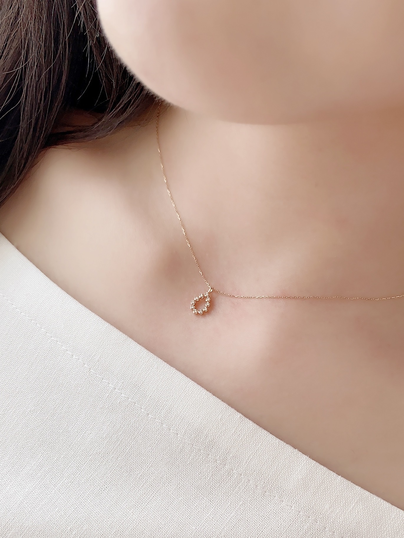 Element Elegant 梨形項鍊