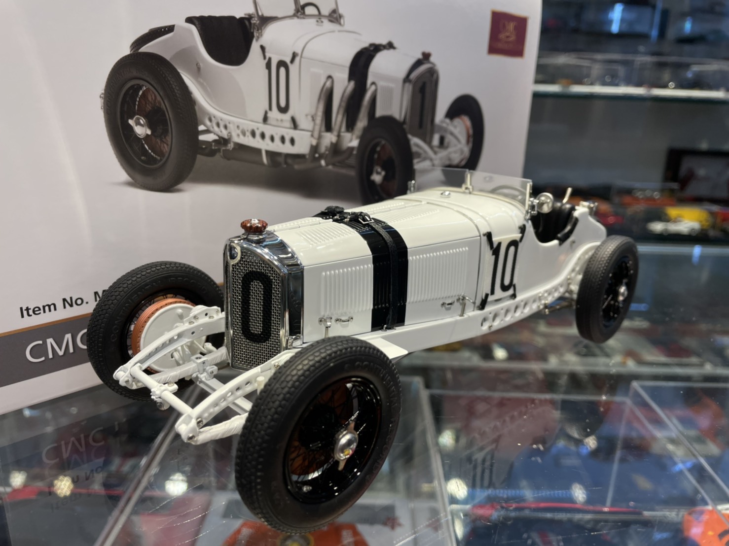 CMC M188 Mercedes-Benz SSKL #10 H.Stuck GP Germany 1/18 CMC M188 Mercedes-Benz SSKL #10 H.Stuck GP Germany 1/18