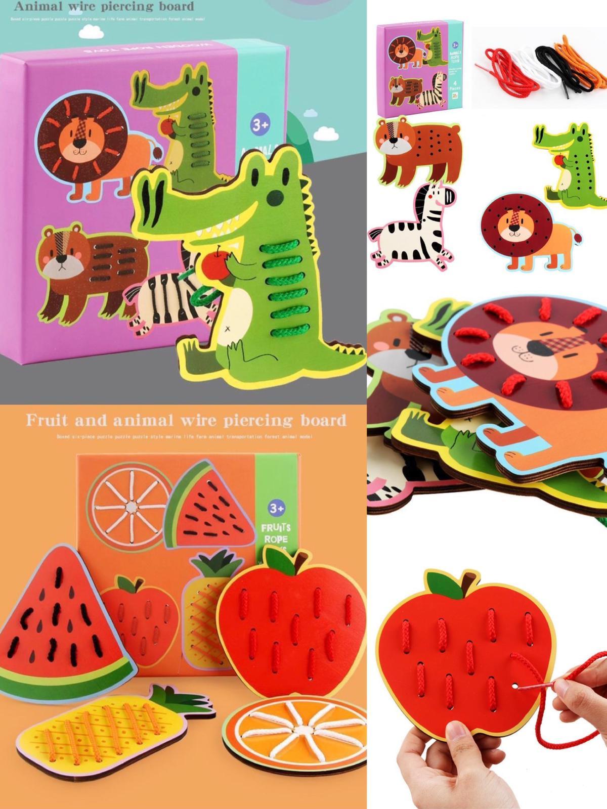 🔸兒童益智穿線板No.905