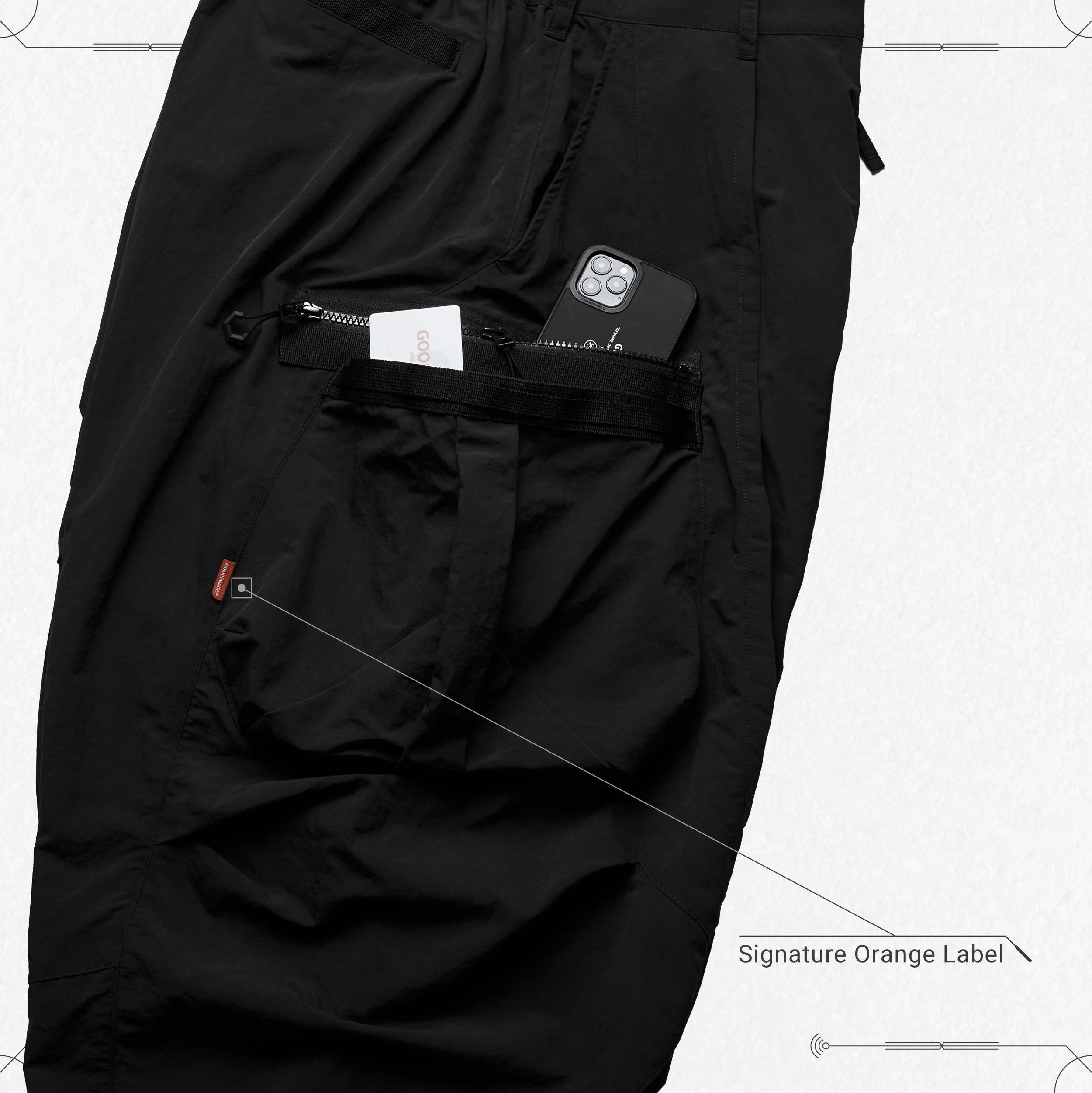 グーピーメイド / “MT-05“ Utility Pants / SHALE-