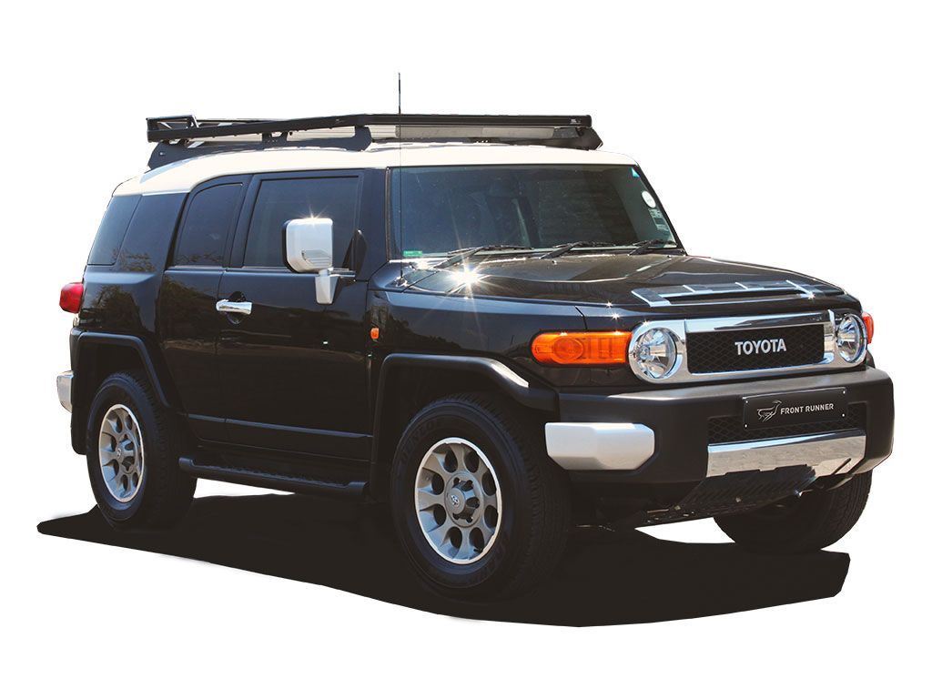 TOYOTA FJ CRUISER SLIMLINE II ROOF RACK KIT BY FRONT