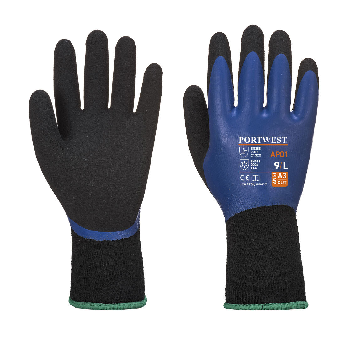 AP01 - Thermo Pro Glove Blue/Black