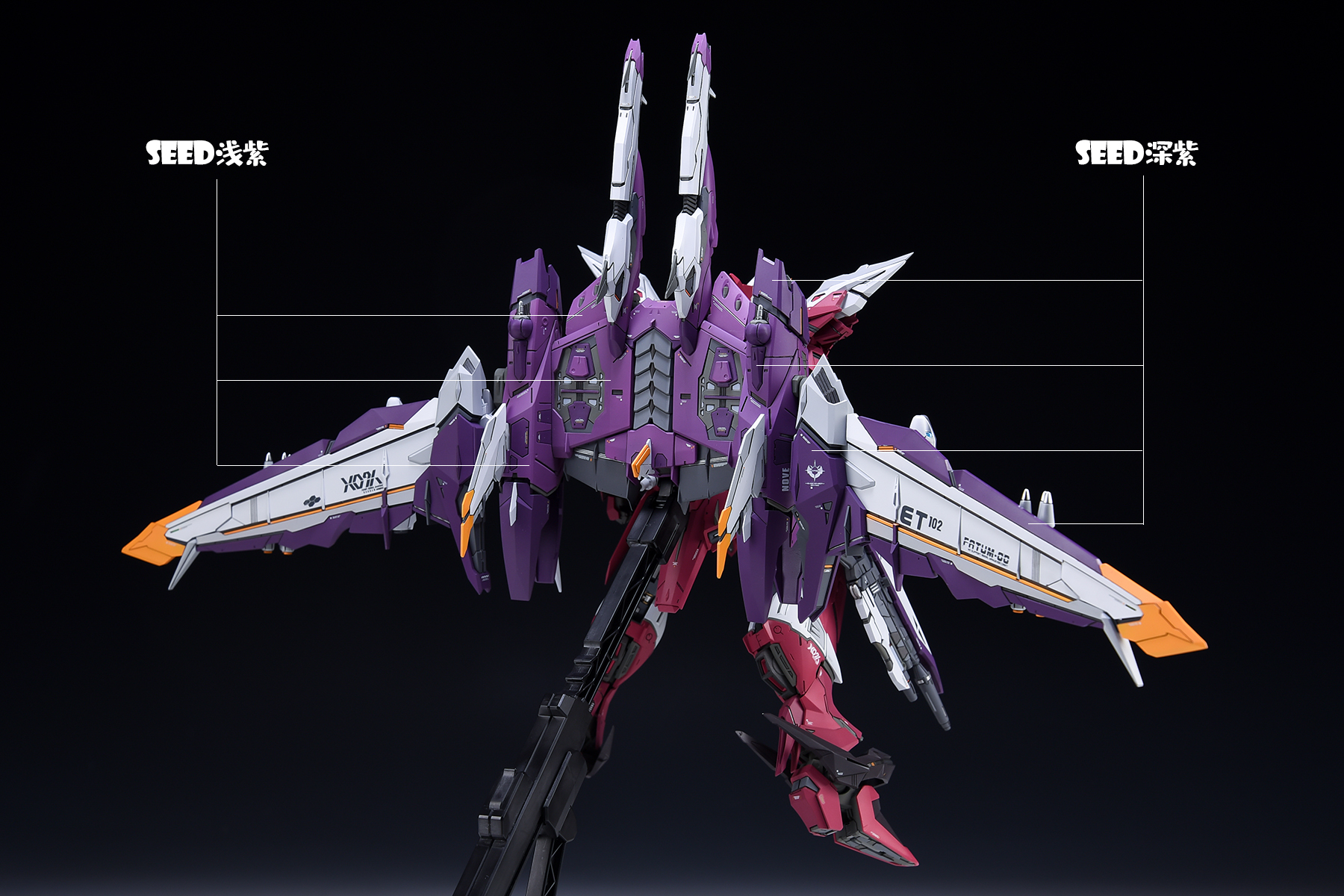Unpainted and unassembled Fortune Meow's 1/100 Justice