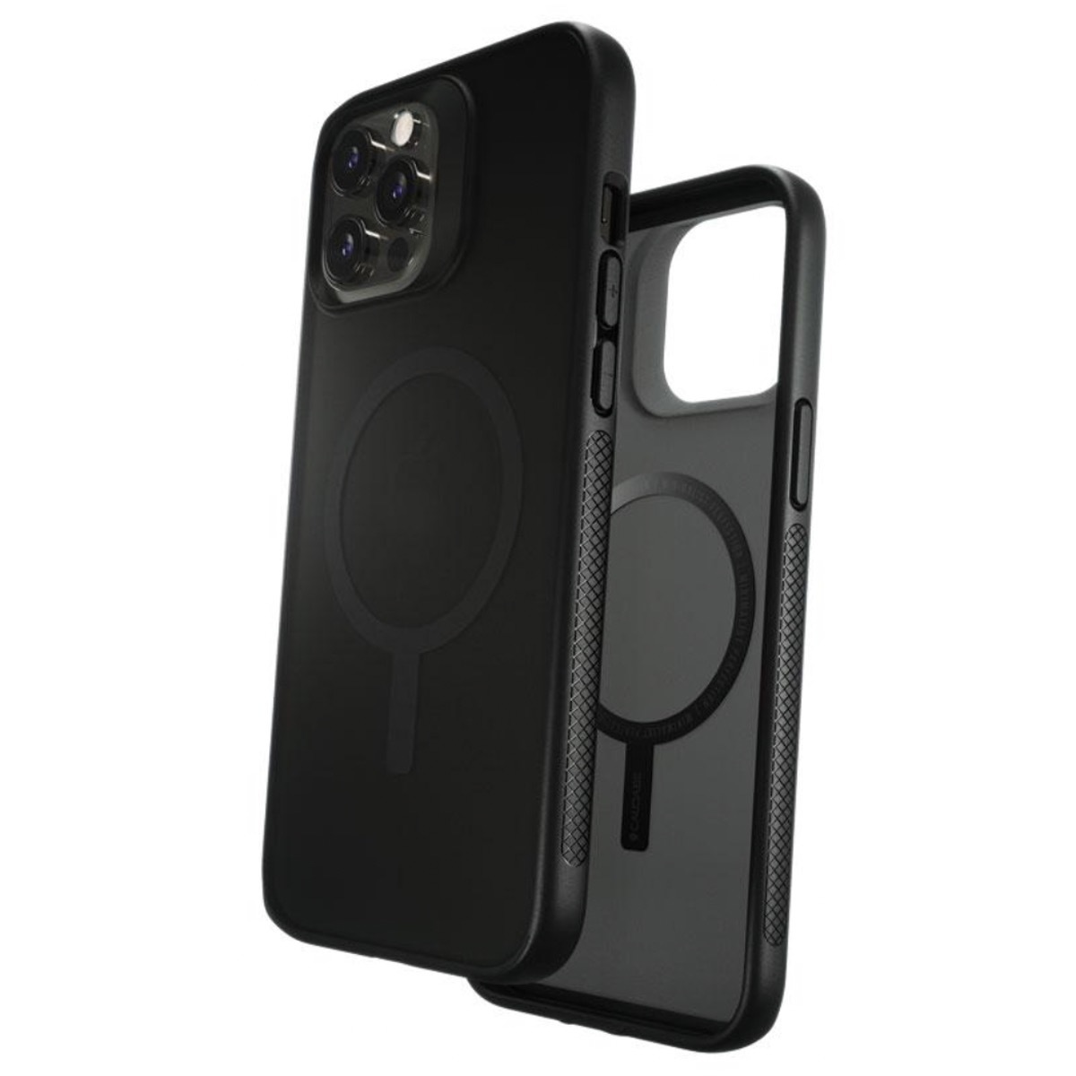 iPhone 12 Pro Max 美國 Caudabe Synthesis MagSafe 透黑  超防撞手機殼 (香港行貨)