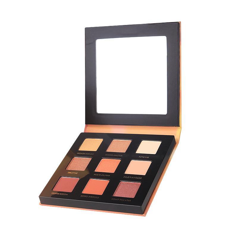 泰國Treechada璀璨星辰九色眼影盤 #01楓葉色