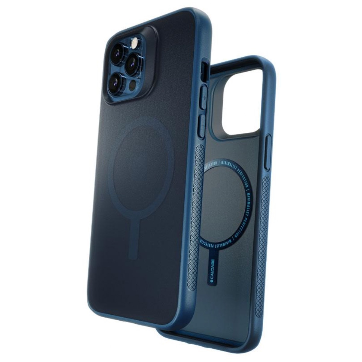 iPhone 12 Pro Max 美國 Caudabe Synthesis MagSafe 海洋藍 超防撞手機殼 (香港行貨)