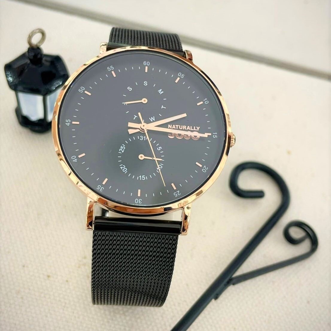 【NATURALLY JOJO】禮盒組 JO96953-88R 38mm 現代鐘錶