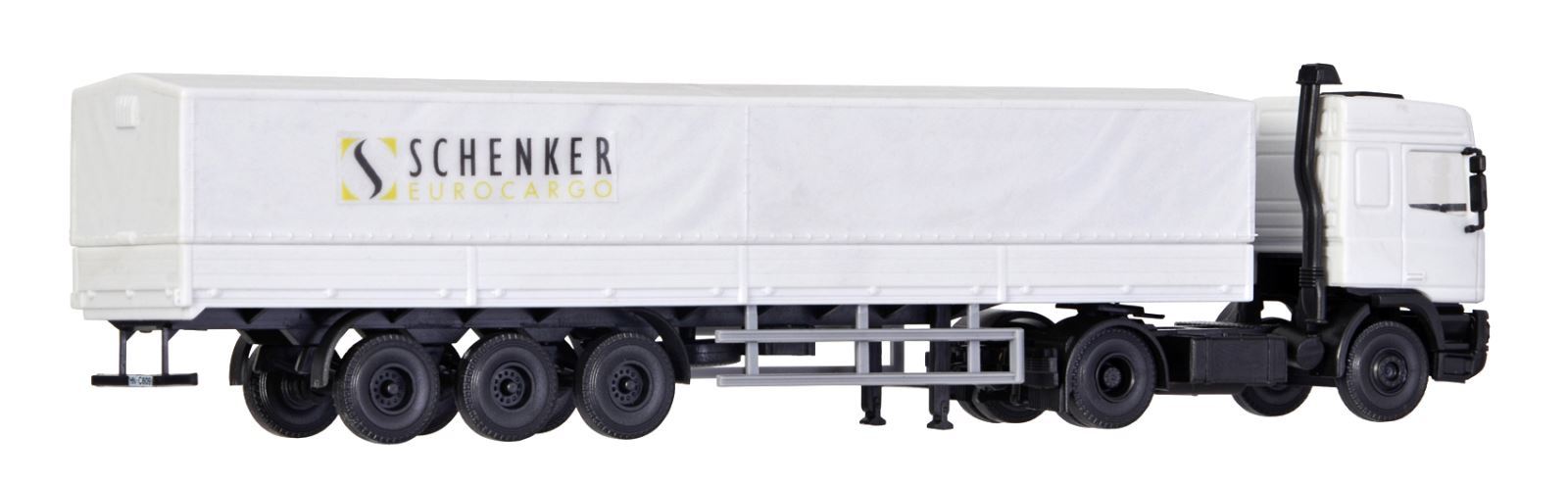 Kibri 14638 HO規 篷布拖車.套件