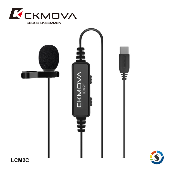 【CKMOVA】 LCM2C 全向電容式領夾麥克風 (Type-C)