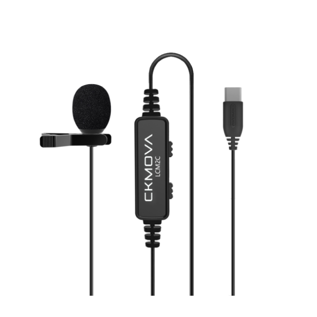 【CKMOVA】 LCM2C 全向電容式領夾麥克風 (Type-C)