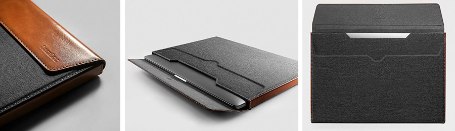 尊爵皮革 Tomtoc 手提筆電包・適用於 MacBook Air/Pro 13" USB-C 款