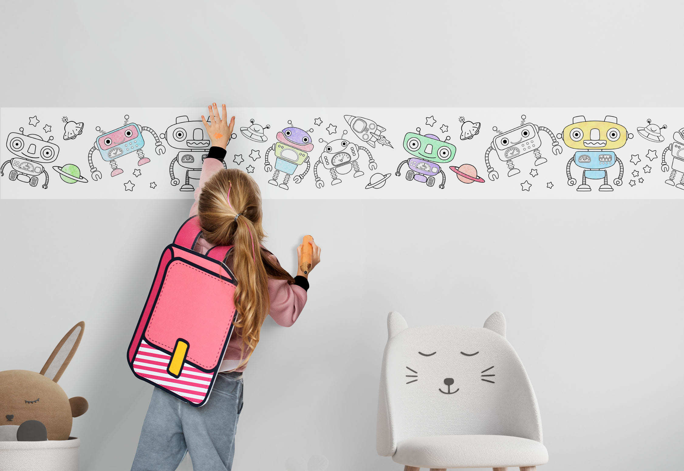 盡情塗鴉款//機器人特攻隊