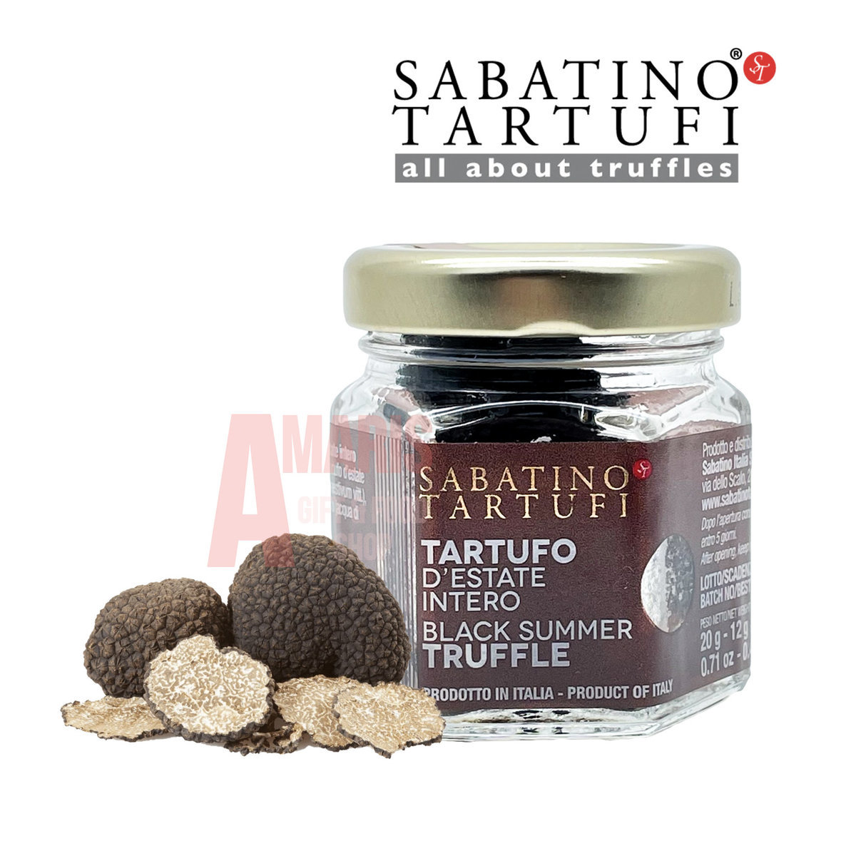 Sabatino Tartufi - 原粒夏季黑松露 12克